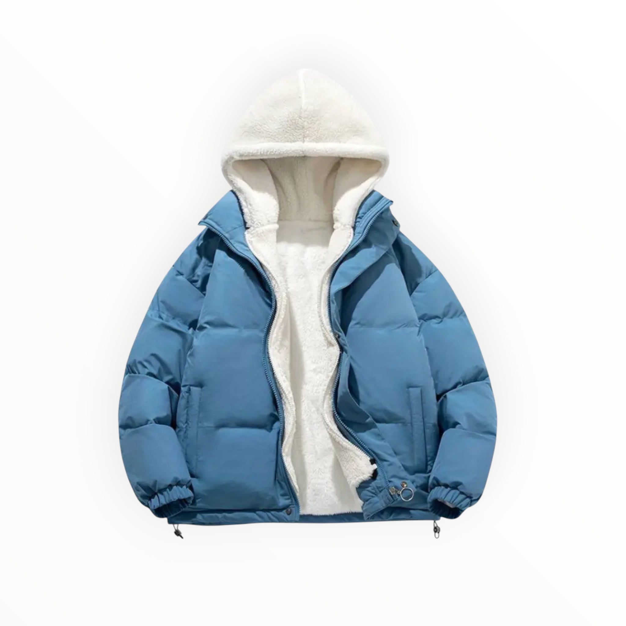 Damen Winterjacke mit Kapuze | Geschlossene Form für Wintertage