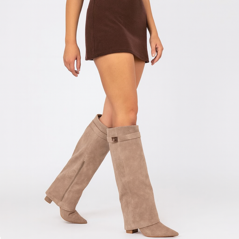 Damen Stiefel | Schlanke geschlossene Form mit stabiler Konstruktion