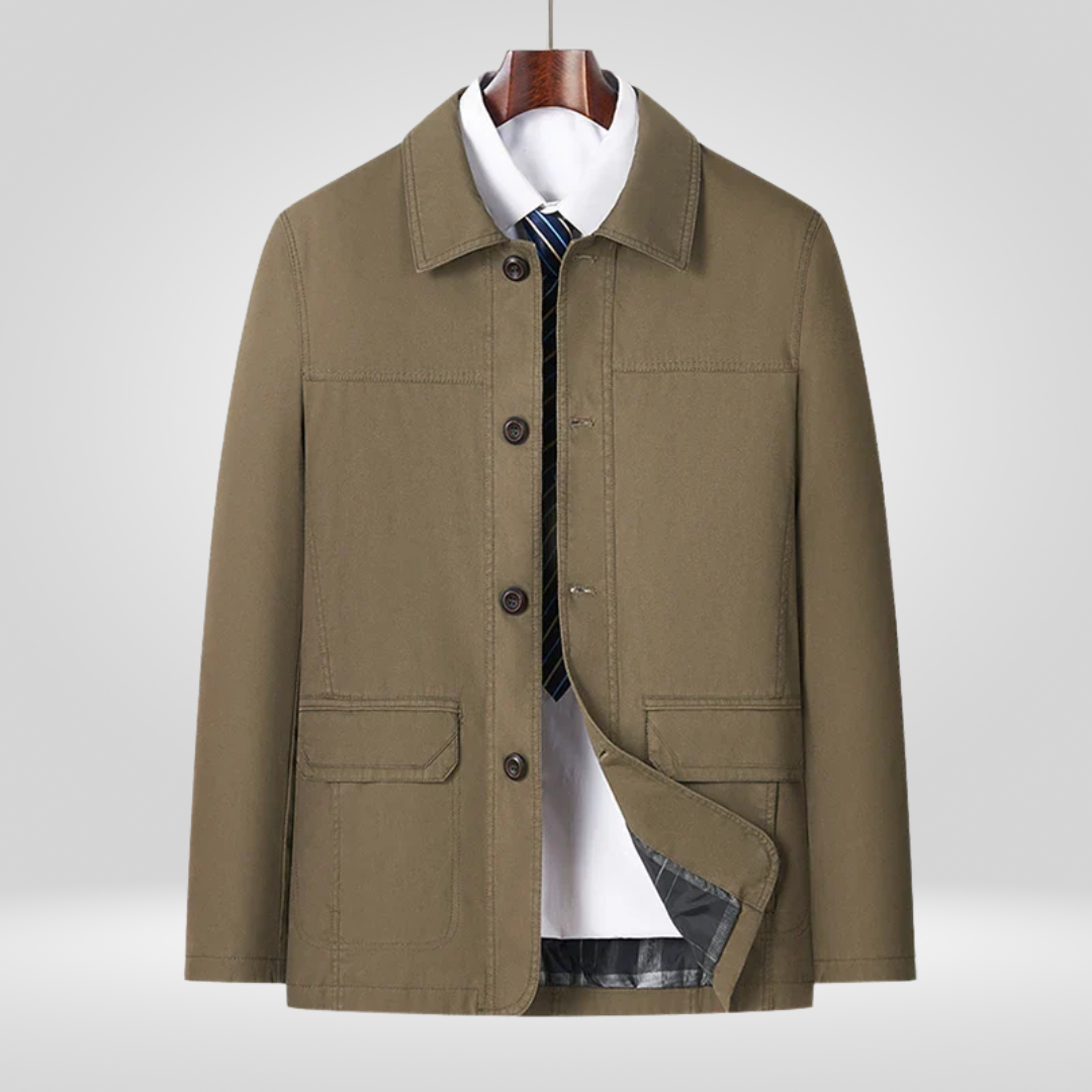 Jacke Herren | Lockere Passform Gerade Form