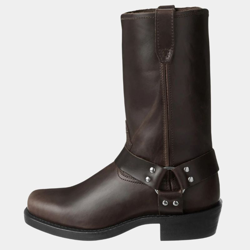 Stiefel Damen | Schaftstiefel mit Riemendetail