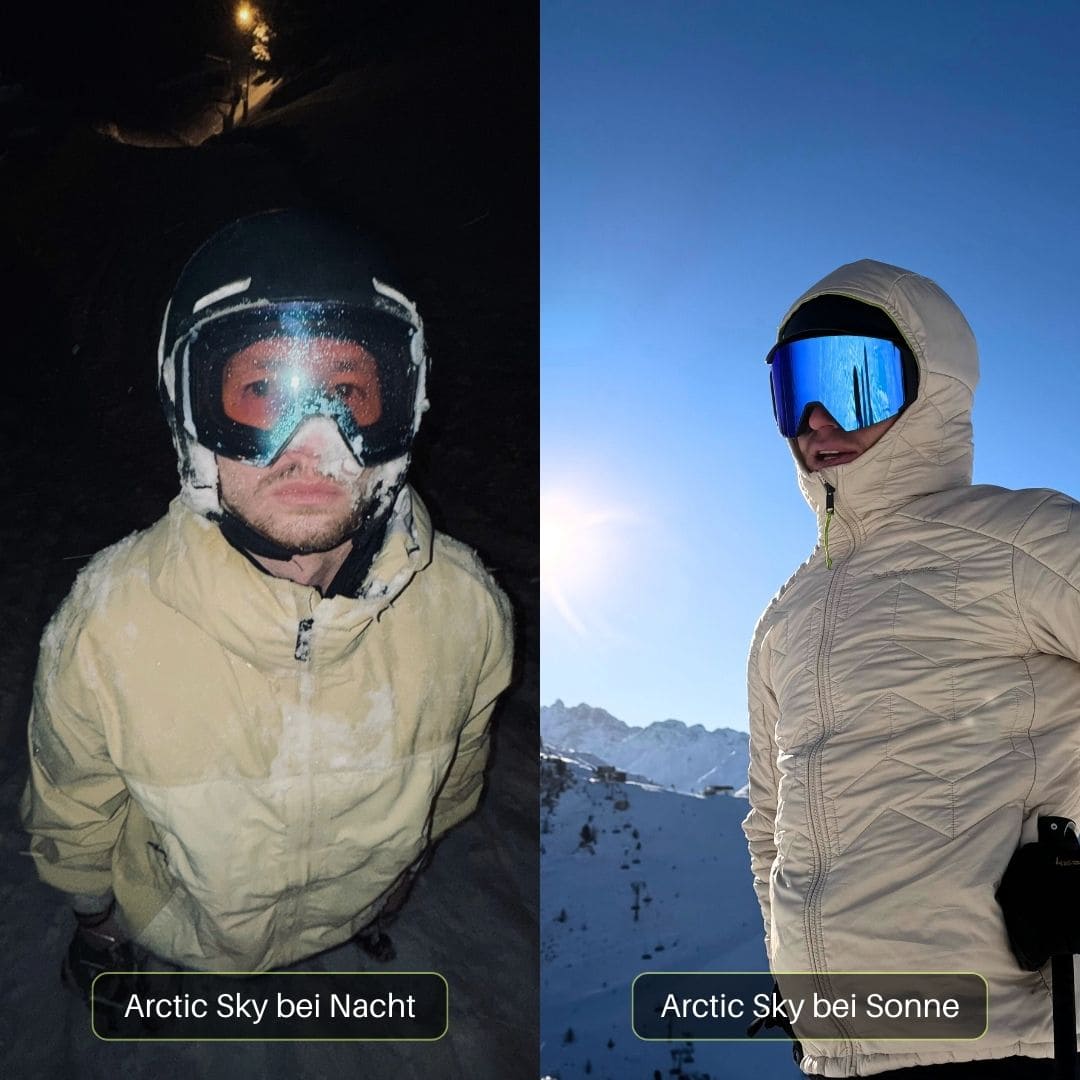 Unisex Skibrille | Visier mit magnetischem Wechselmechanismus