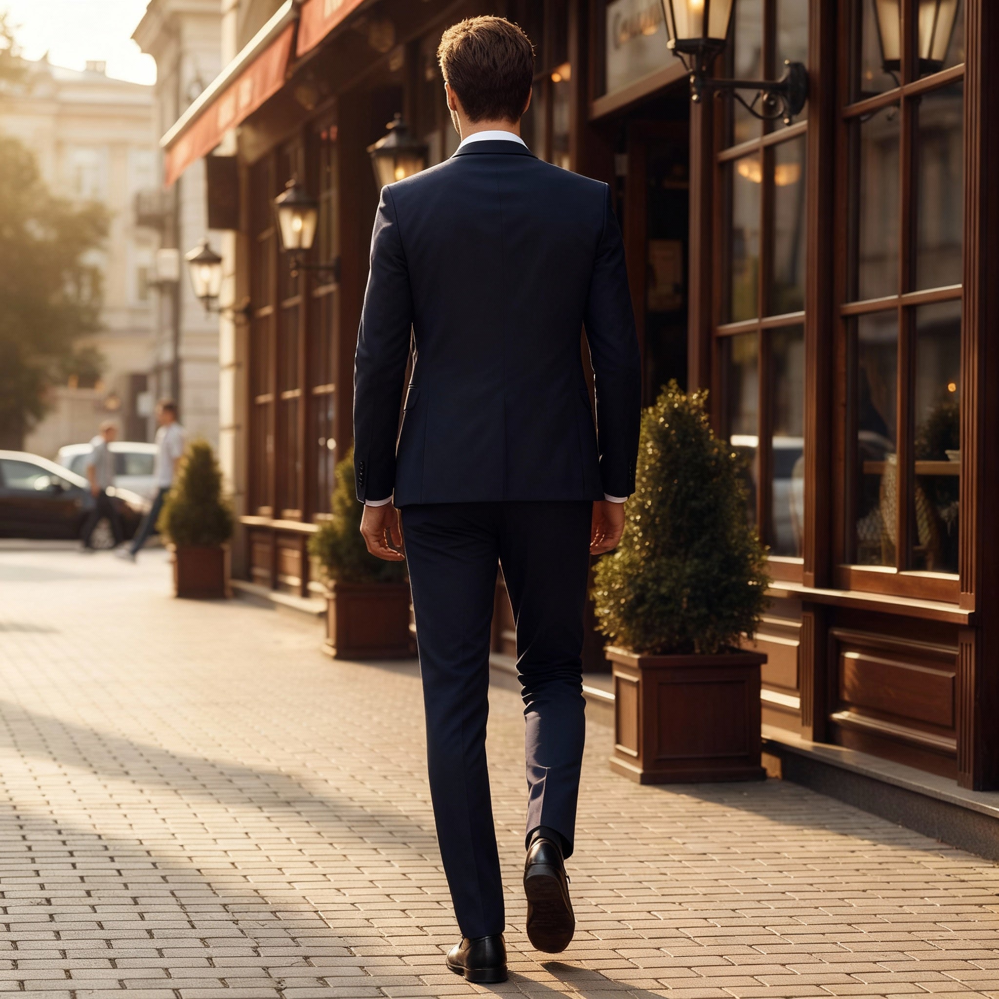 Anzug Herren | Reverssakko mit schmaler Hose