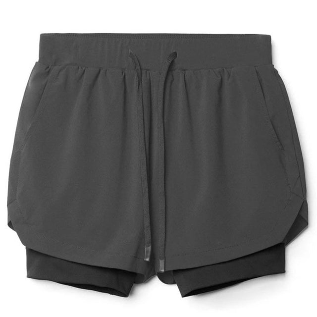 Shorts Herren | Kordelzugbund mit integrierter Innenhose