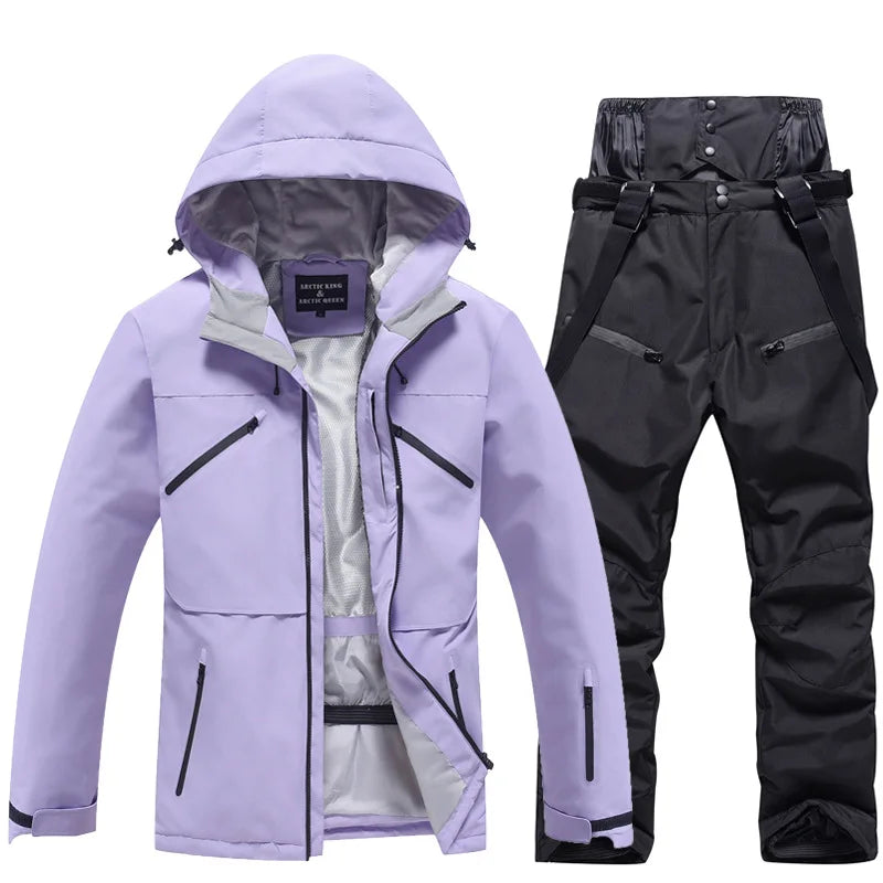 Unisex Skianzug | Zweiteiliges Set mit Jacke und Hose
