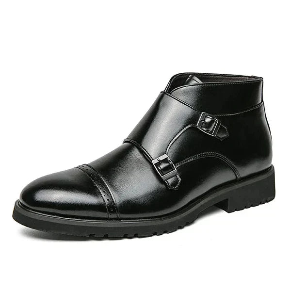 Stiefelette Herren | Glatte Front mit knöchelhohem Schaft