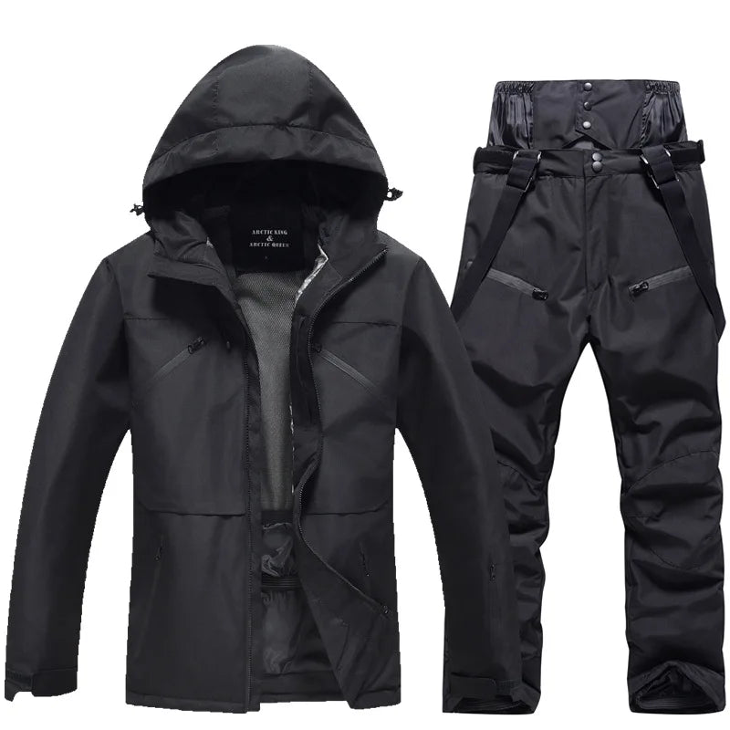 Unisex Skianzug | Zweiteiliges Set mit Jacke und Hose