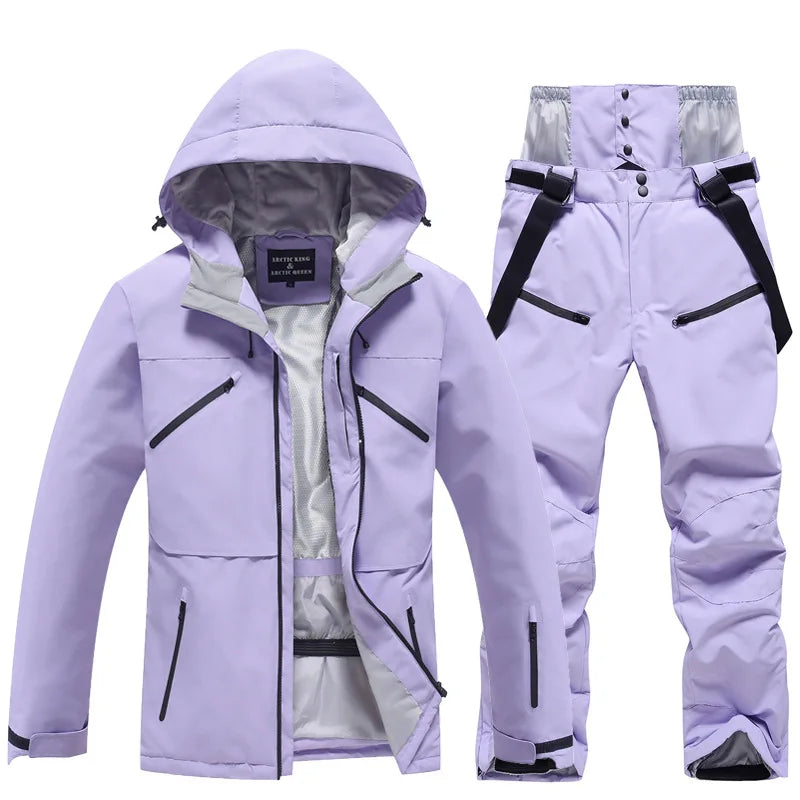 Unisex Skianzug | Zweiteiliges Set mit Jacke und Hose
