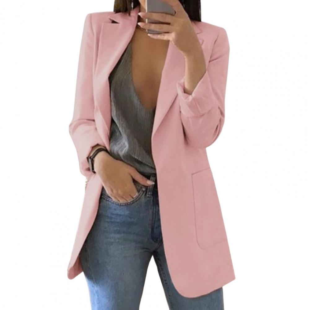 Damen Blazer | gerade Form mit langen Ärmeln