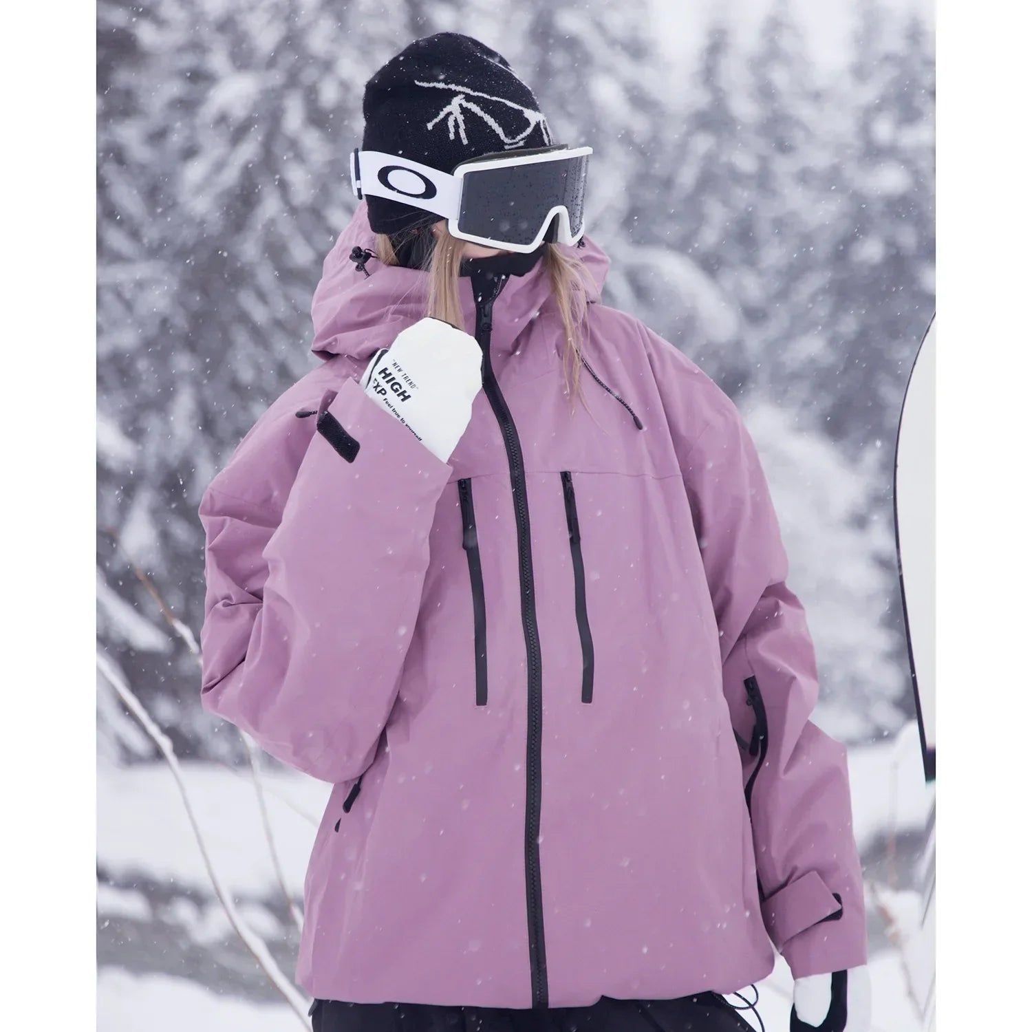 Unisex Skijacke | Winterliche Ausführung mit Kapuze