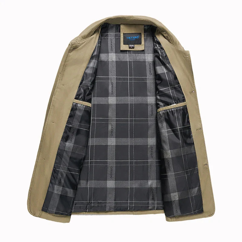 Jacke Herren | Lockere Passform Gerade Form