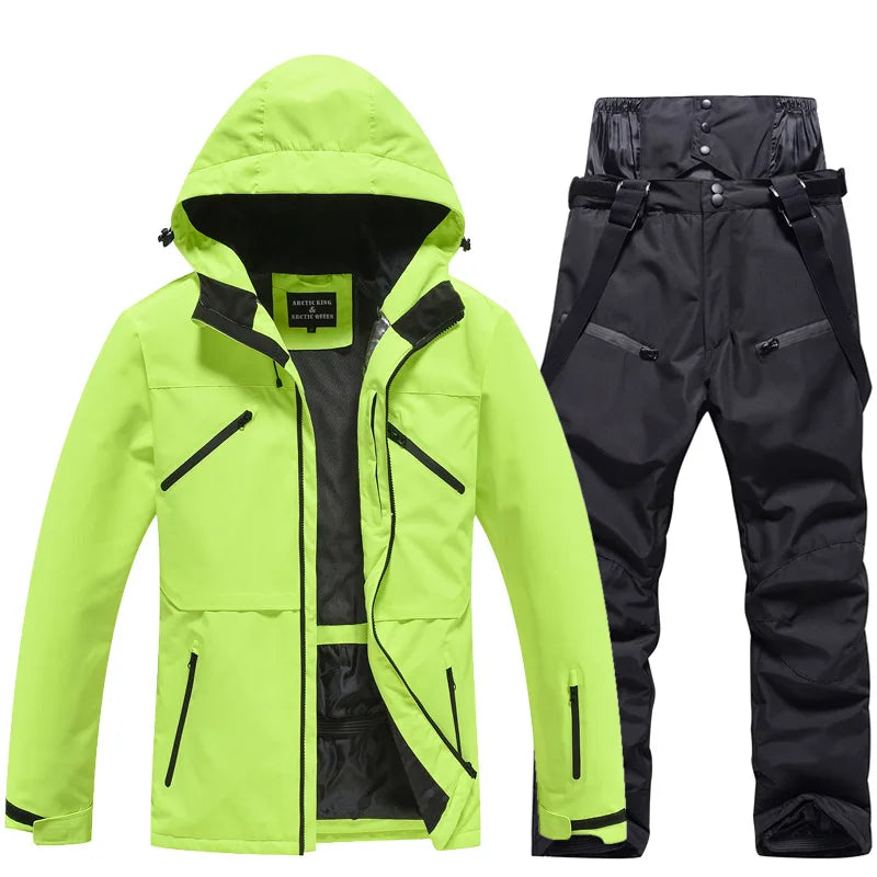 Unisex Skianzug | Zweiteiliges Set mit Jacke und Hose