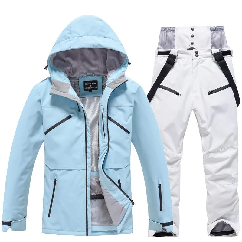 Unisex Skianzug | Zweiteiliges Set mit Jacke und Hose