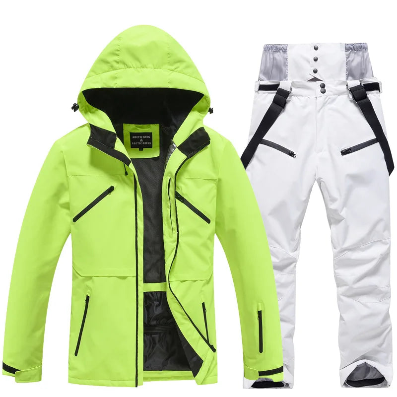 Unisex Skianzug | Zweiteiliges Set mit Jacke und Hose