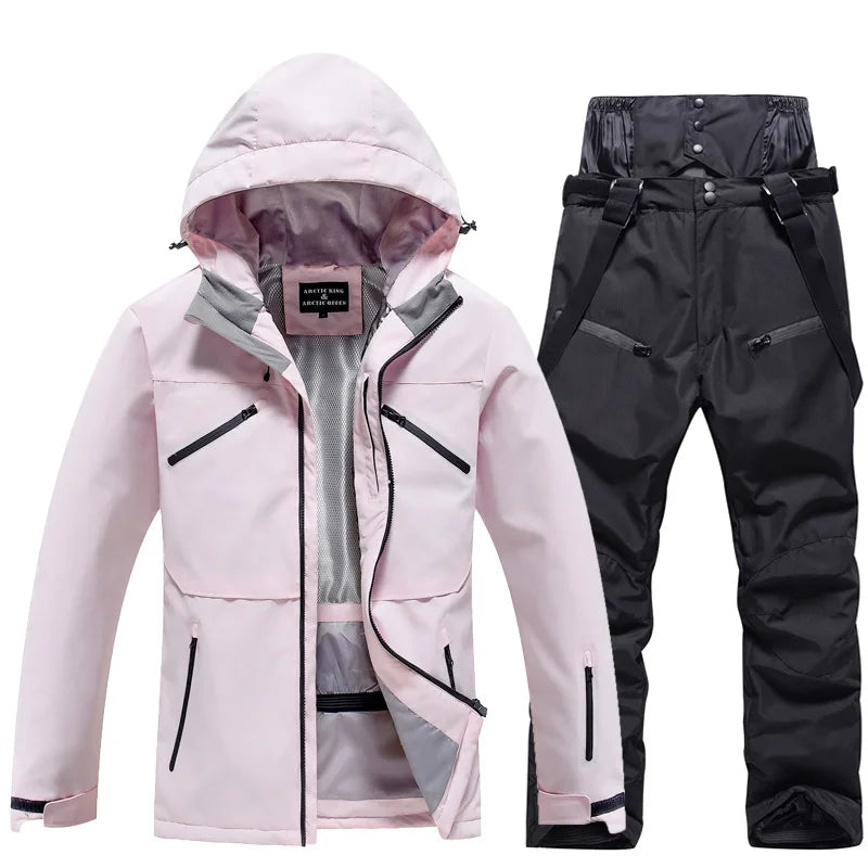 Unisex Skianzug | Zweiteiliges Set mit Jacke und Hose