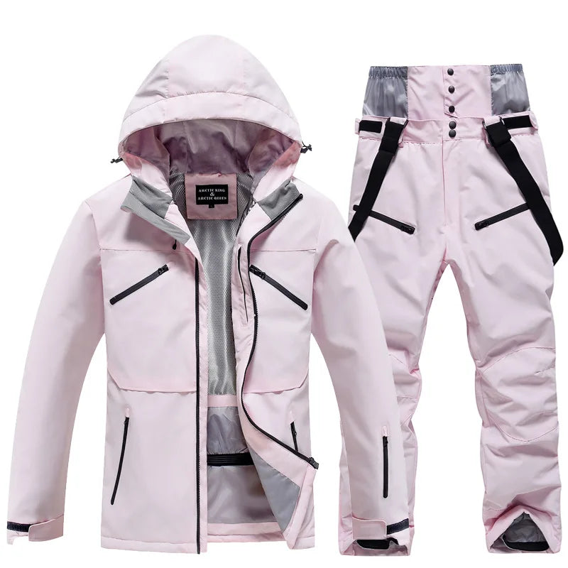 Unisex Skianzug | Zweiteiliges Set mit Jacke und Hose
