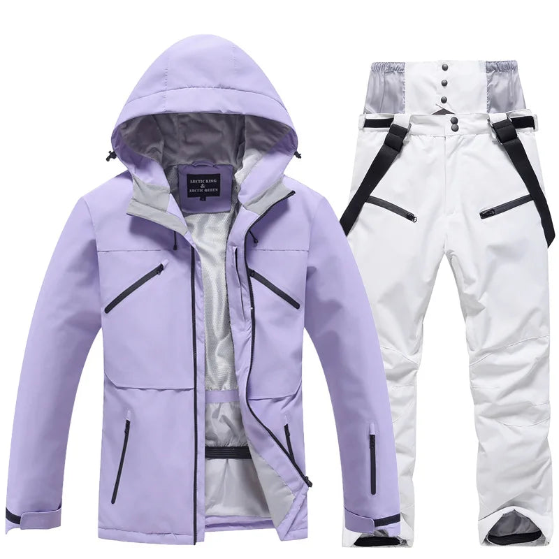 Unisex Skianzug | Zweiteiliges Set mit Jacke und Hose