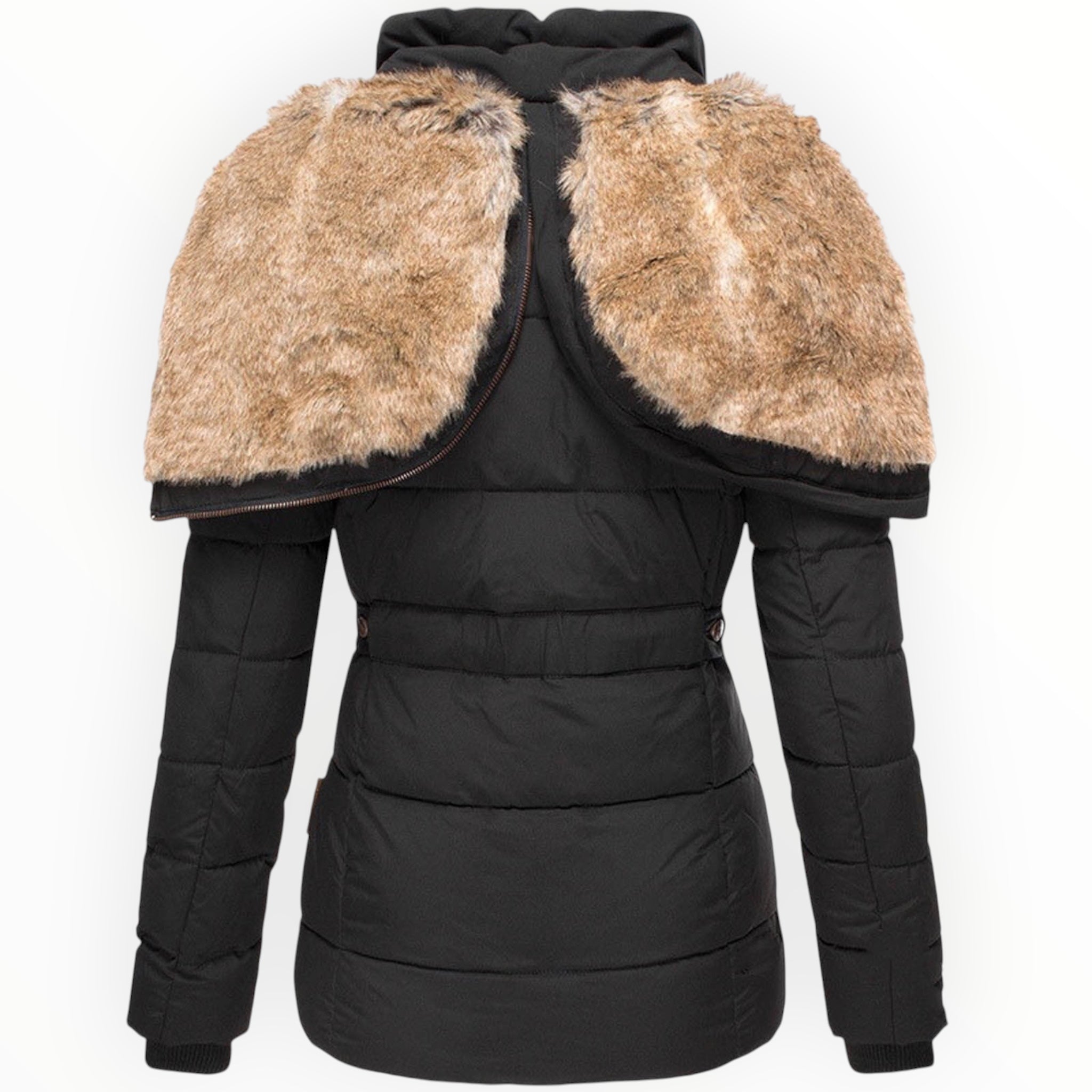 Damen Winterjacke mit Kapuze | Geschlossene Form für Winterzeit