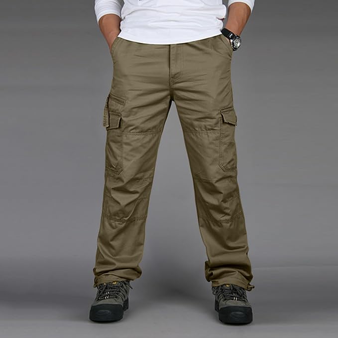 Herren Cargohose | gerade Schnittform und Taschelemente