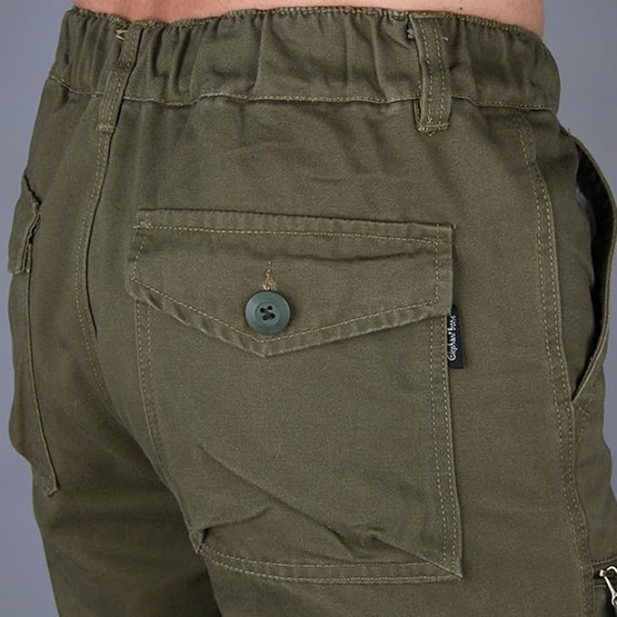 Herren Cargohose | gerade Schnittform und Taschelemente
