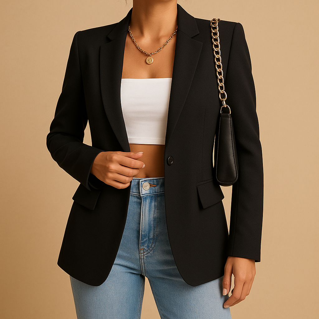 Damen Jacke | taillierte Form mit klarer Frontpartie