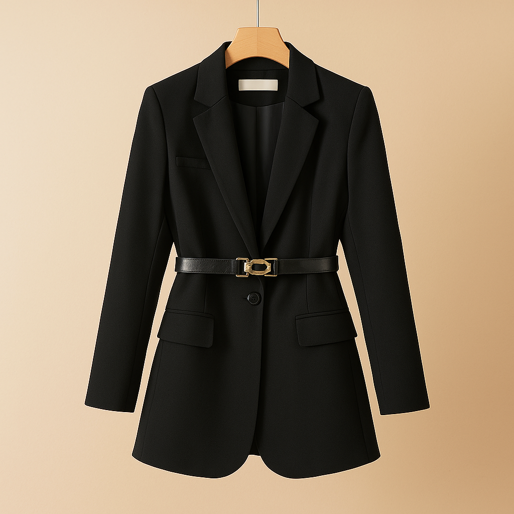 Blazer Dames | Rechte Front met Reverskraag