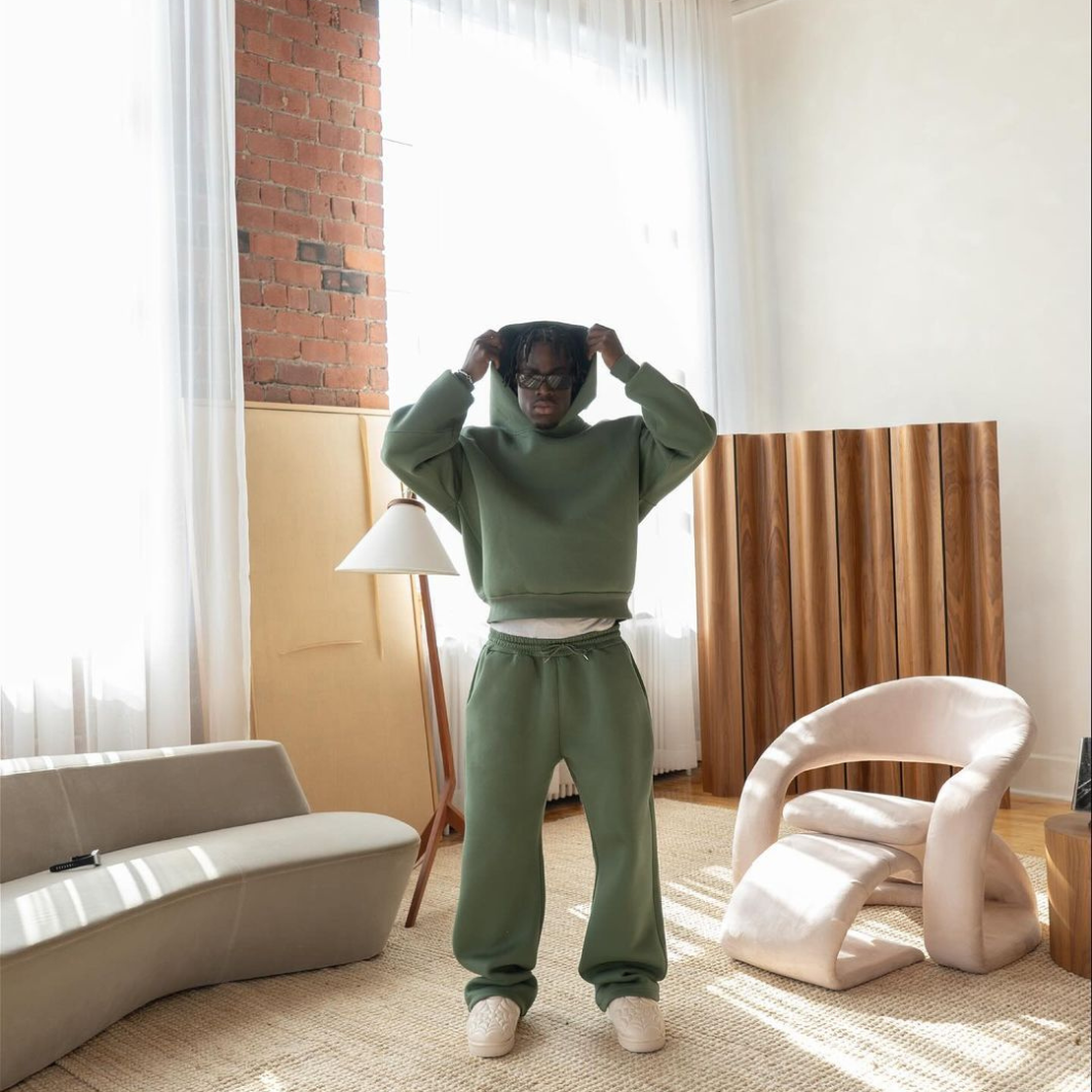 Herren Set | zweiteilige Kombination mit lockerem Schnitt