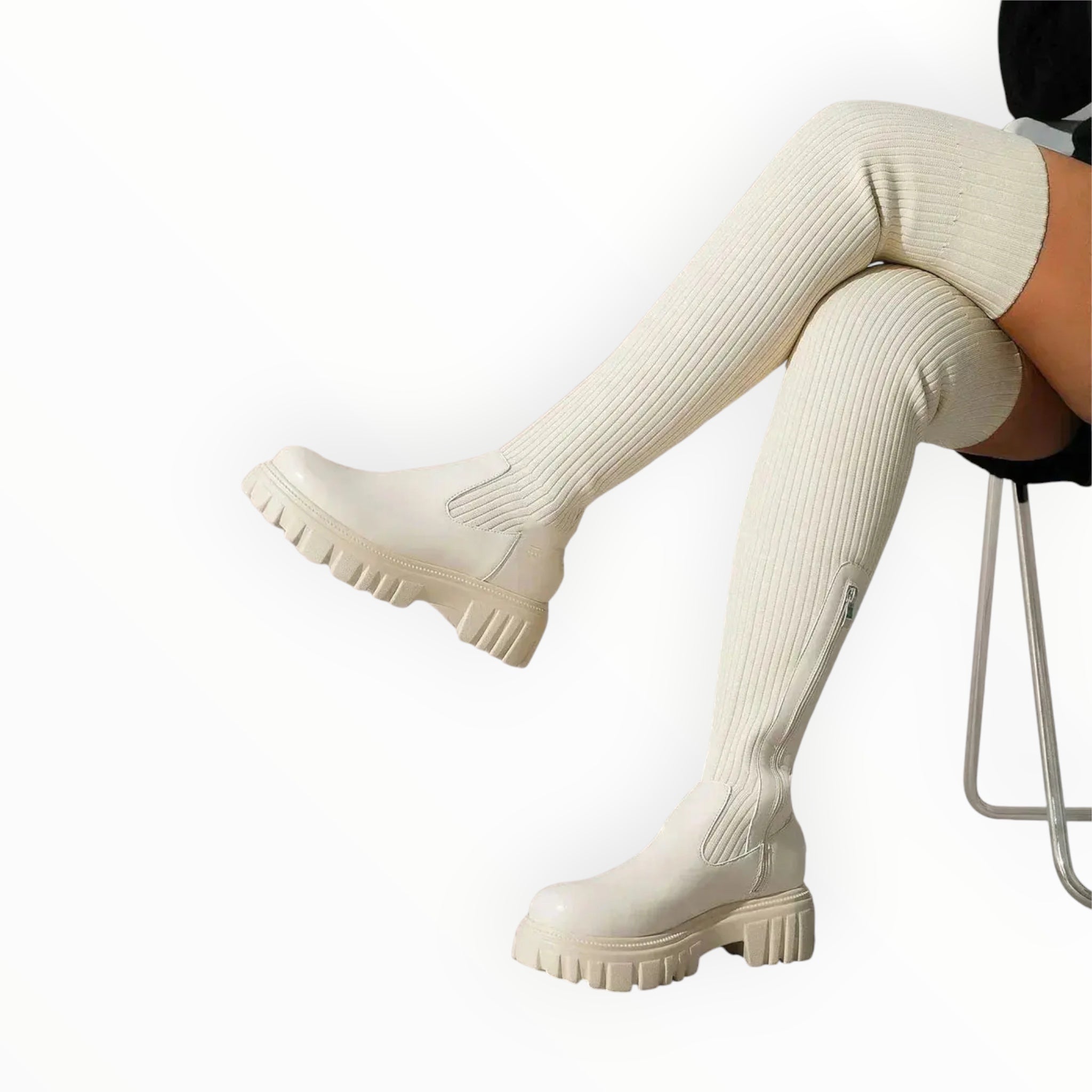 Damen Stretch Stiefel | Flexibler Sitz für täglichen Komfort