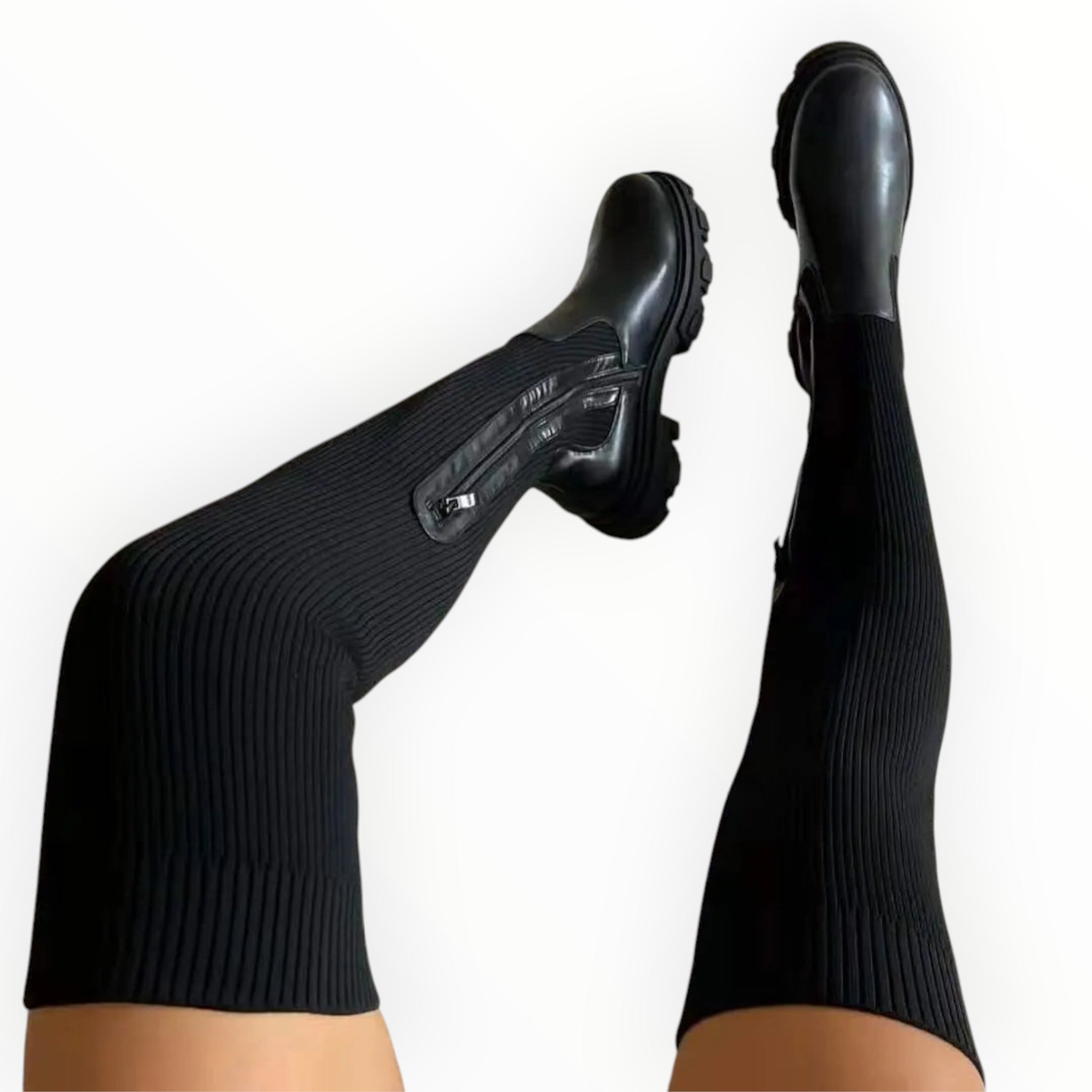 Damen Stretch Stiefel | Flexibler Sitz für täglichen Komfort