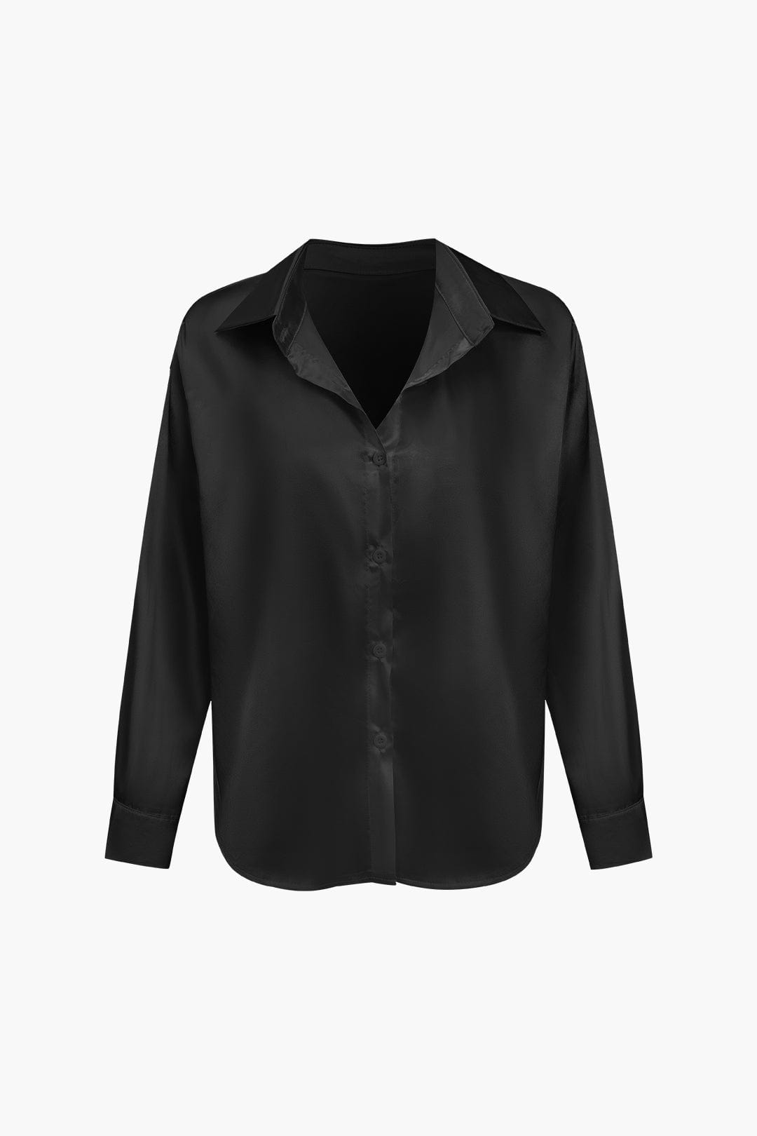 Bluse Damen | Kragenbluse mit Frontknoten