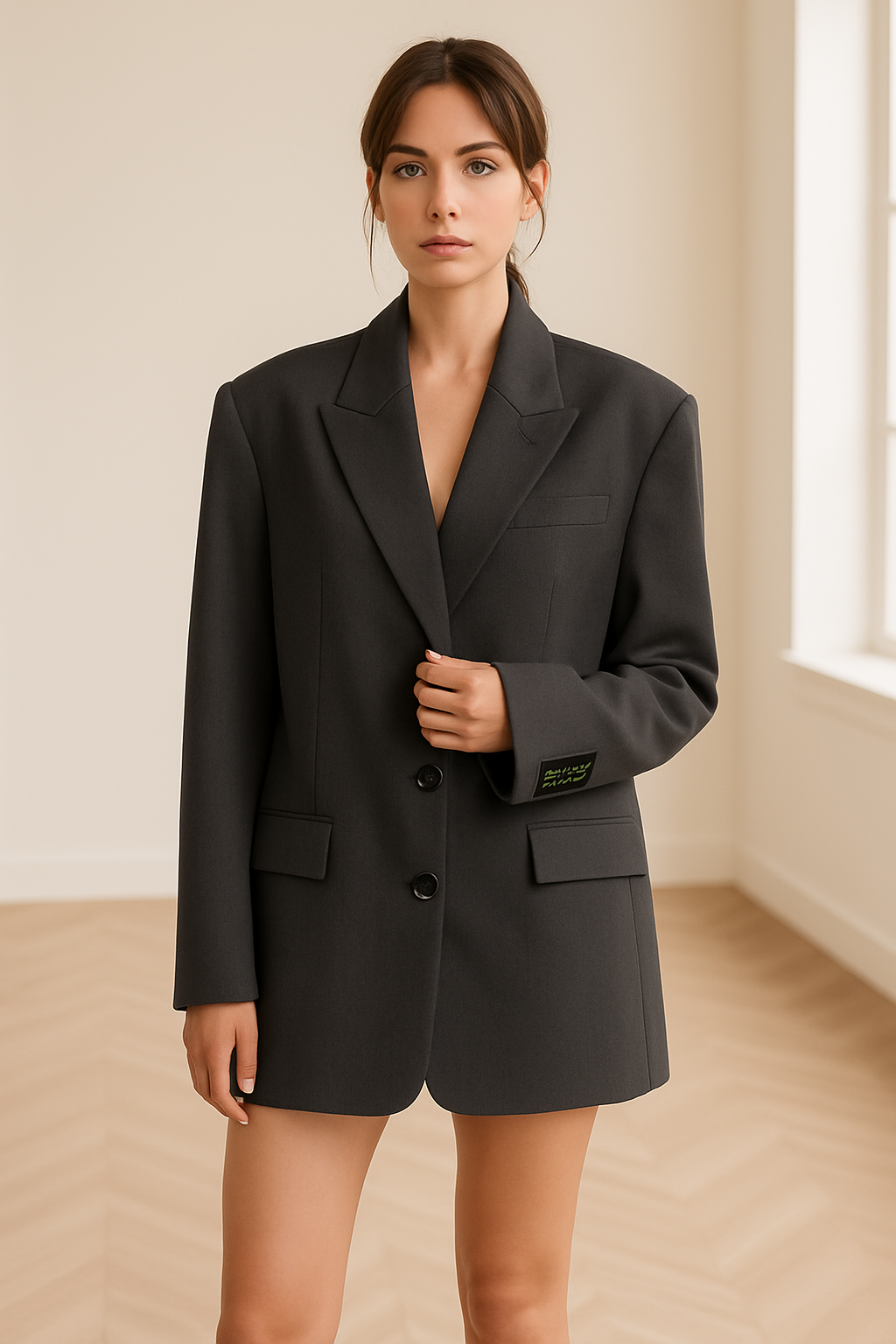 Blazer Damen | Oversized mit klarer Linienführung