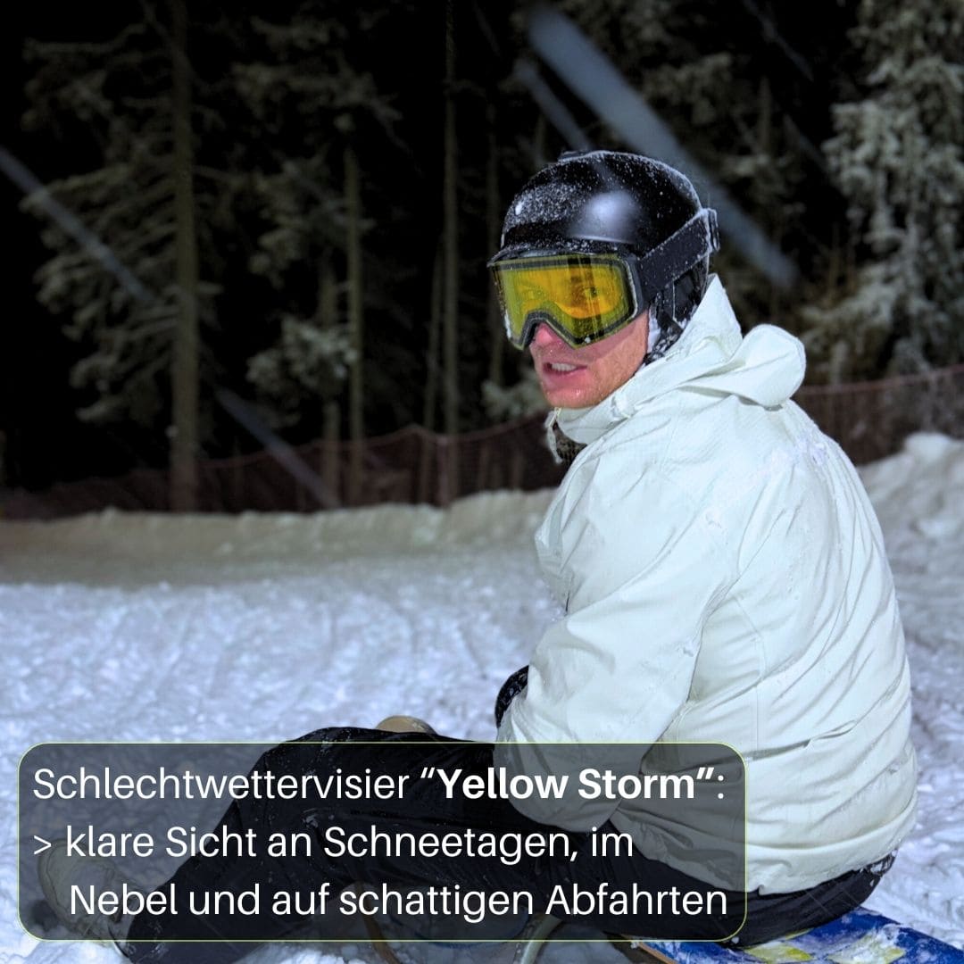 Unisex Skibrille | Visier mit magnetischem Wechselmechanismus
