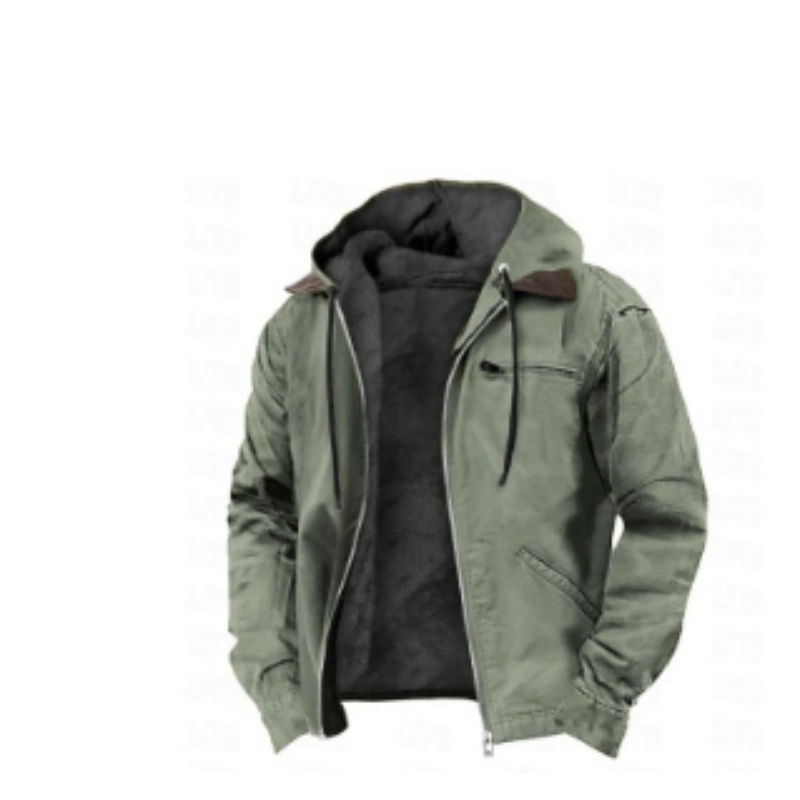 Herren Kapuzenjacke | Klassische Ausführung mit Frontverschluss