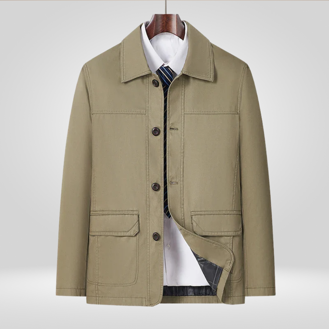 Jacke Herren | Lockere Passform Gerade Form