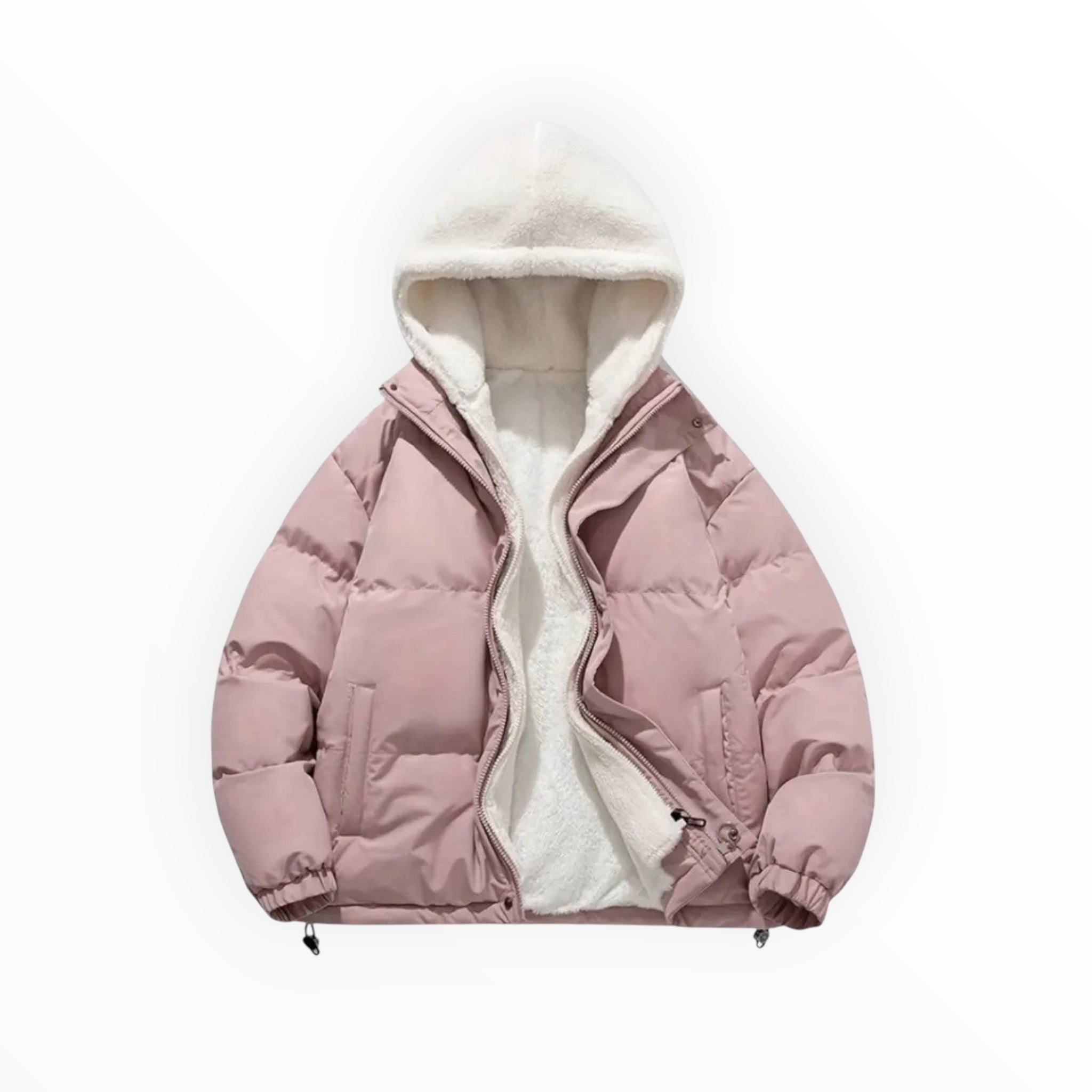 Damen Winterjacke mit Kapuze | Geschlossene Form für Wintertage