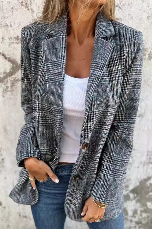 Blazer Damen | Reverskragen mit verlängerter Form