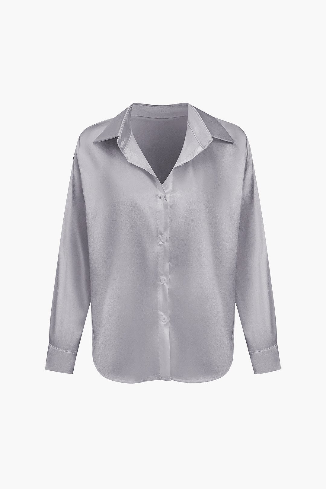 Bluse Damen | Kragenbluse mit Frontknoten