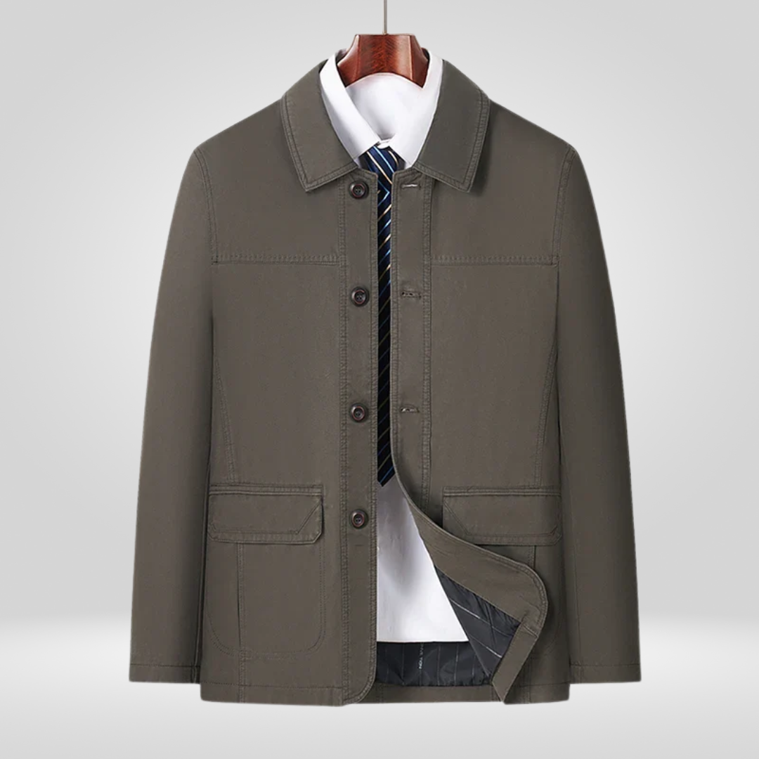 Jacke Herren | Lockere Passform Gerade Form