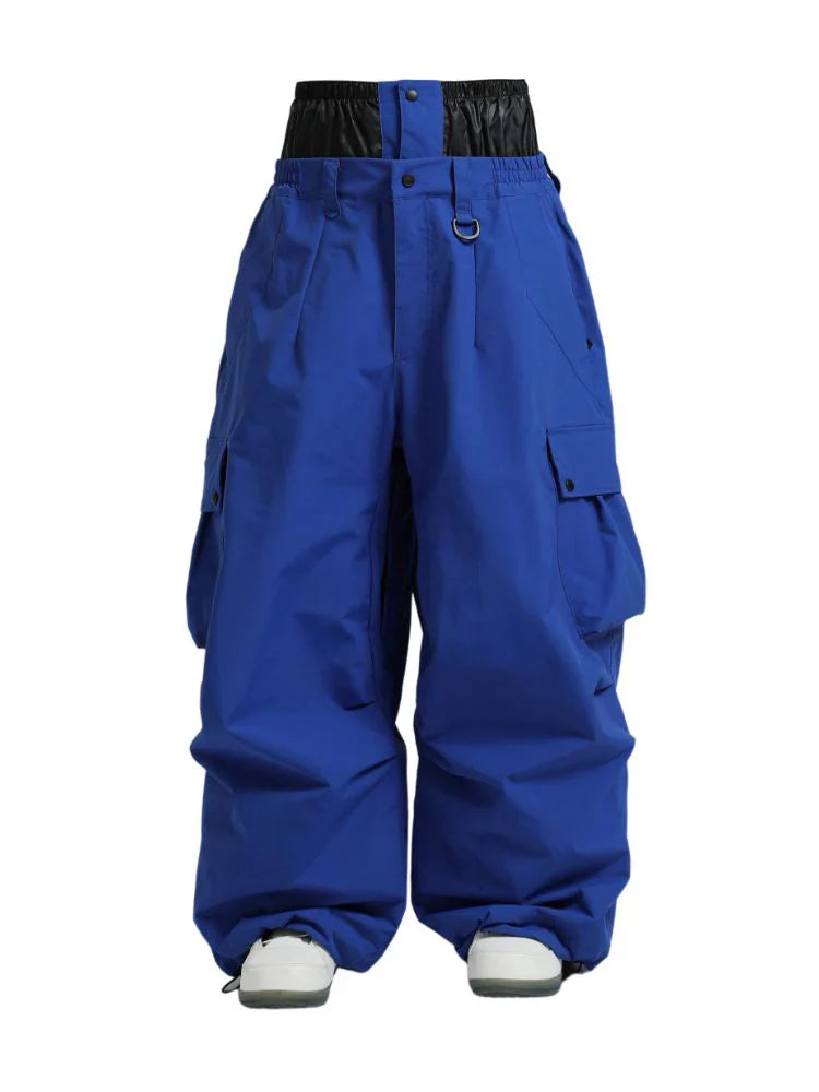 Unisex Hose | baggy Passform mit hohem Bund und Cargotaschen