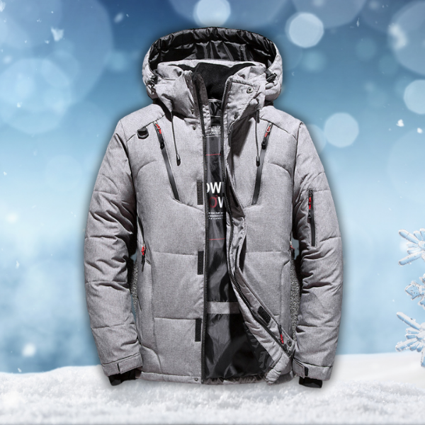 Herren Winterjacke | Funktionaler Schnitt mit klarer Form