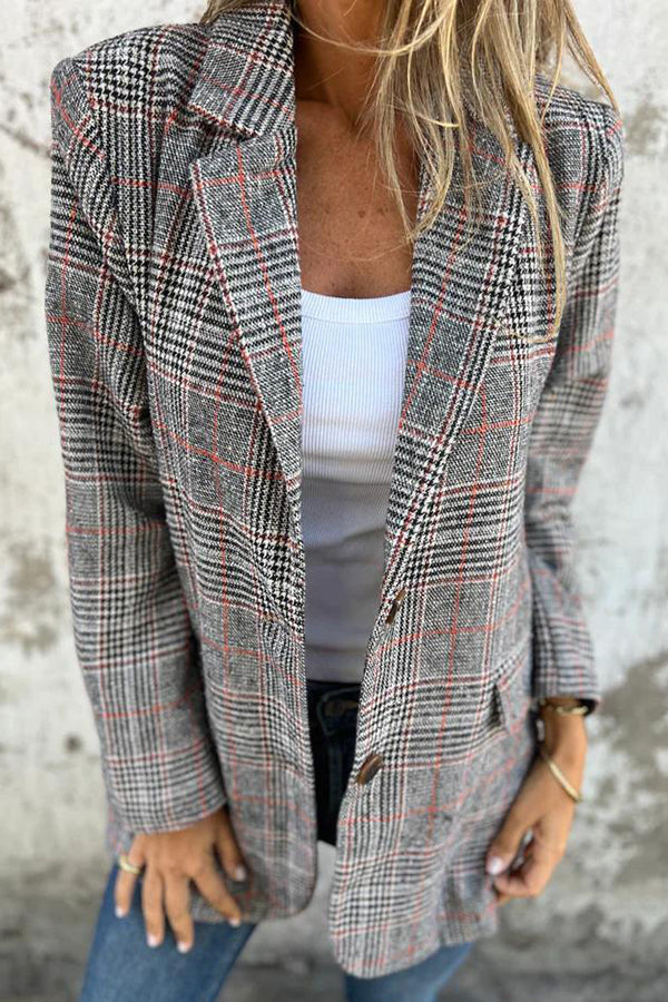 Blazer Damen | Reverskragen mit verlängerter Form