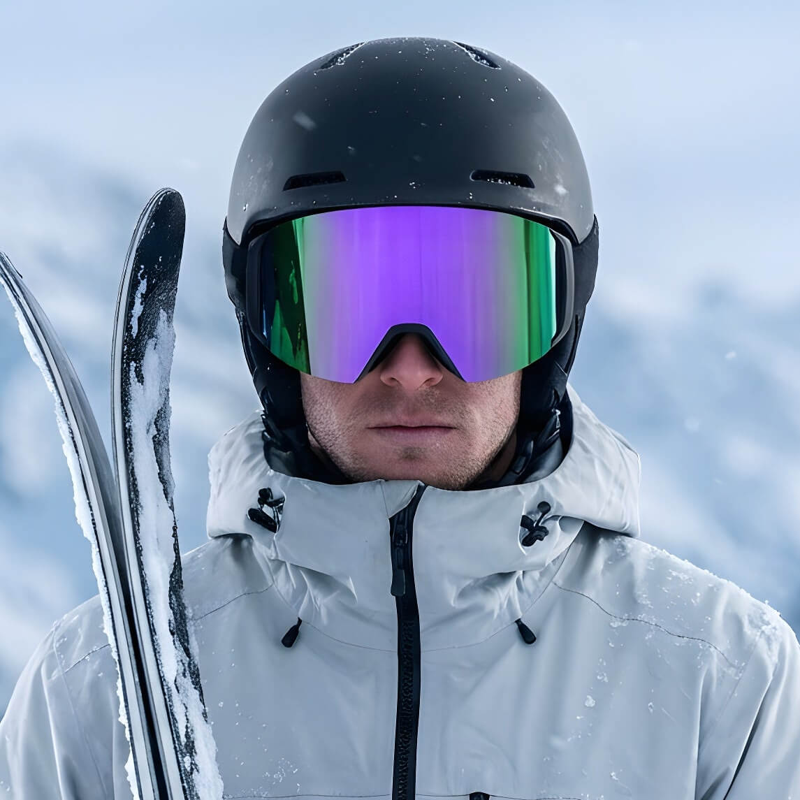 Unisex Skibrille | Visier mit magnetischem Wechselmechanismus