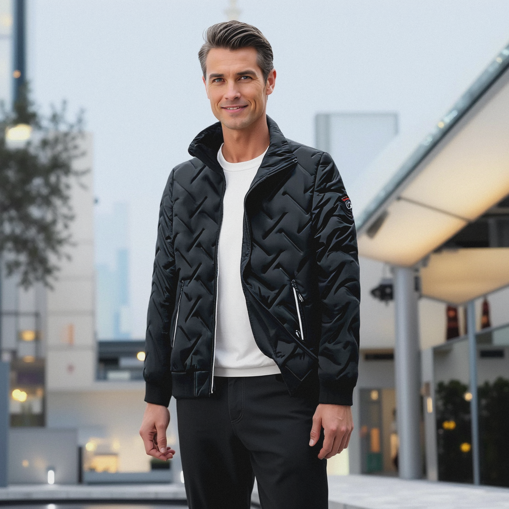 Herren Jacke | Geschlossene Winterausführung mit funktionalem Aufbau
