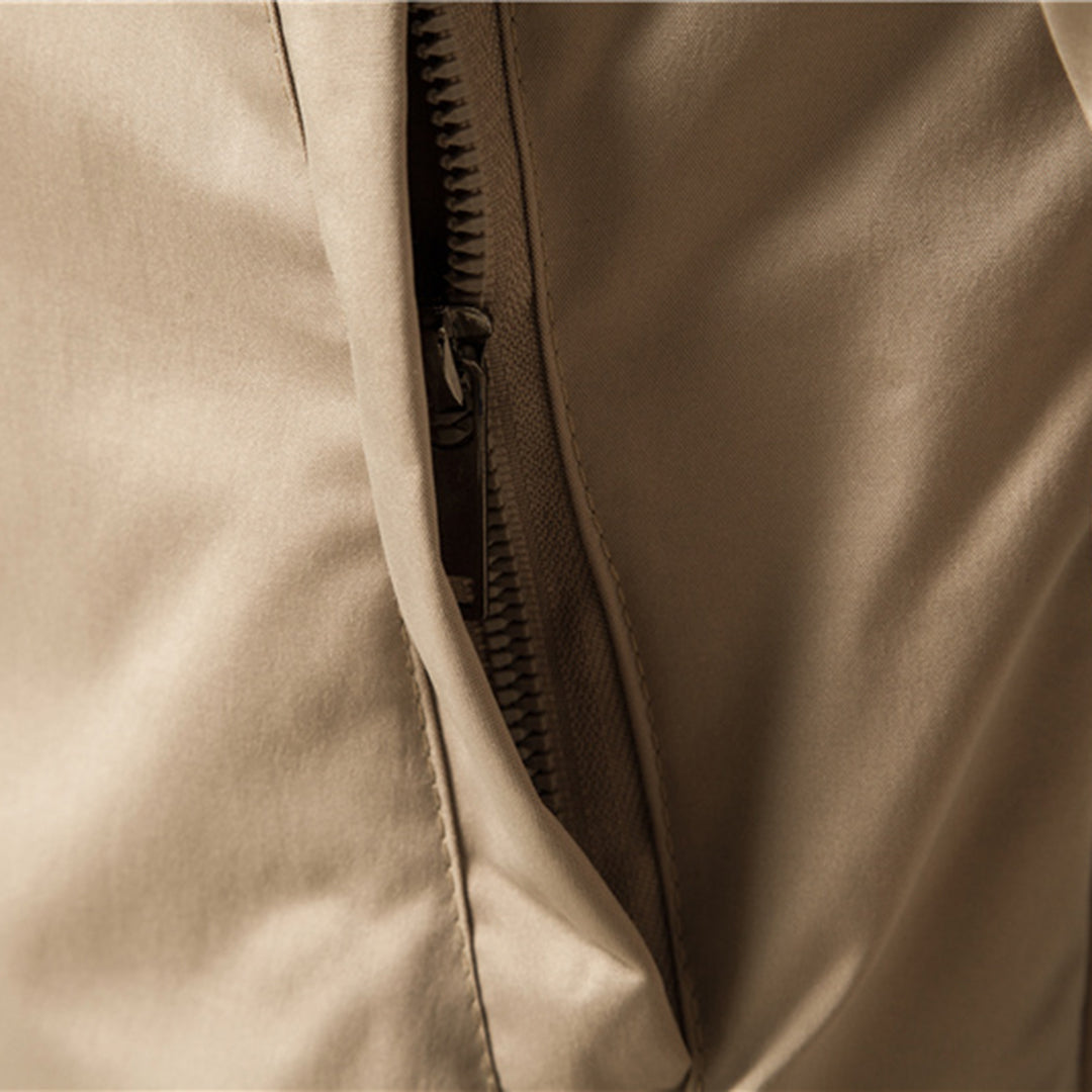 Jacke Herren | Reißverschluss mit Rippbündchen