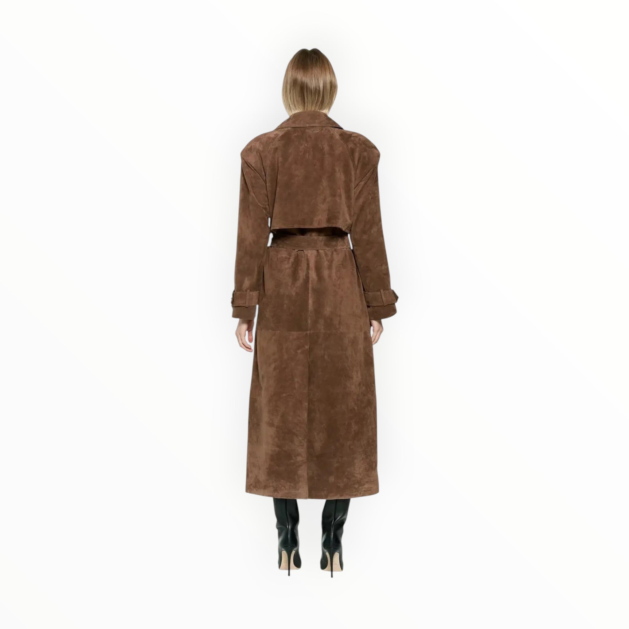 Damen Trenchcoat | Lange geschlossene Form für Übergangszeit