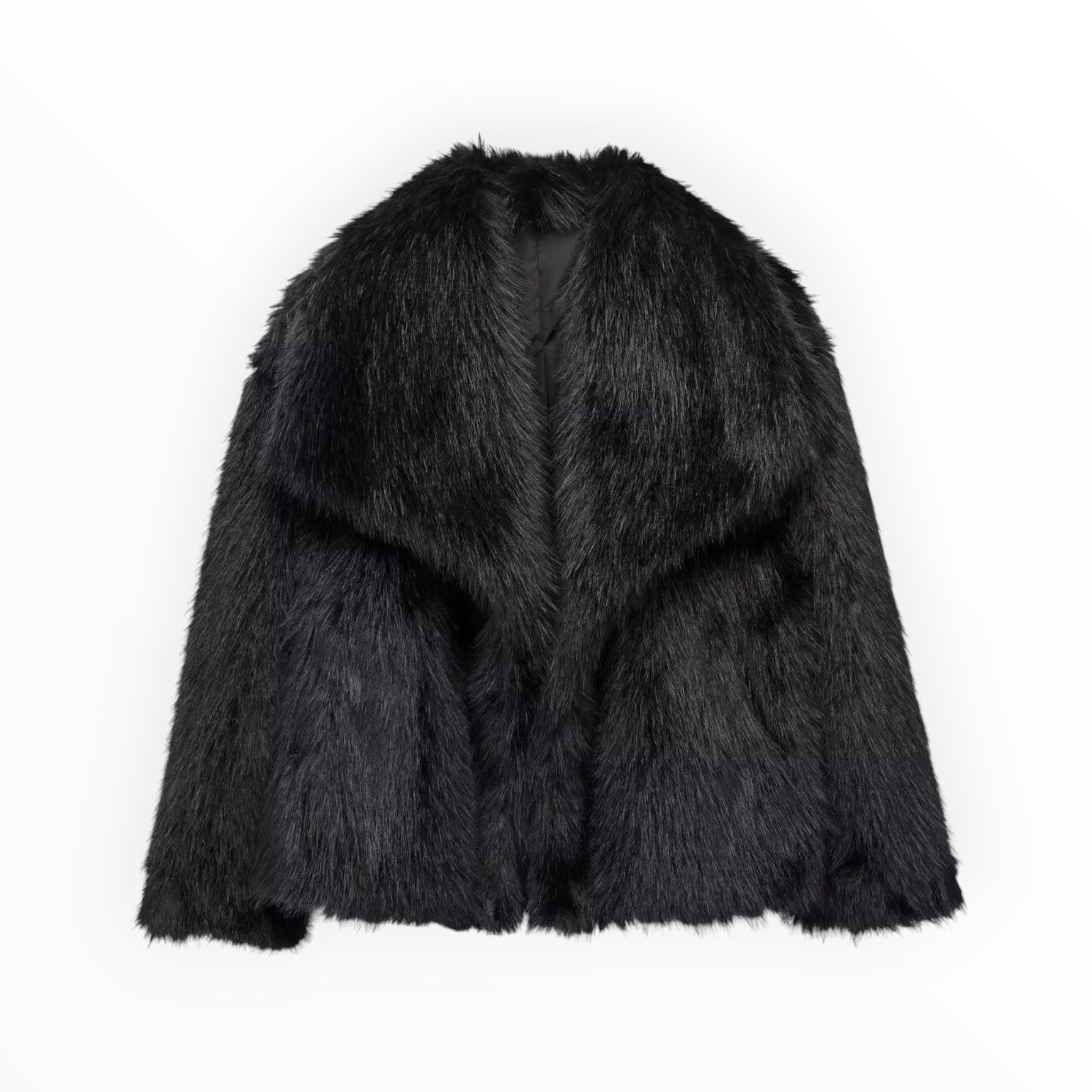 Damen Wintermantel Kurz | Geschlossene voluminöse Form für Winterzeit