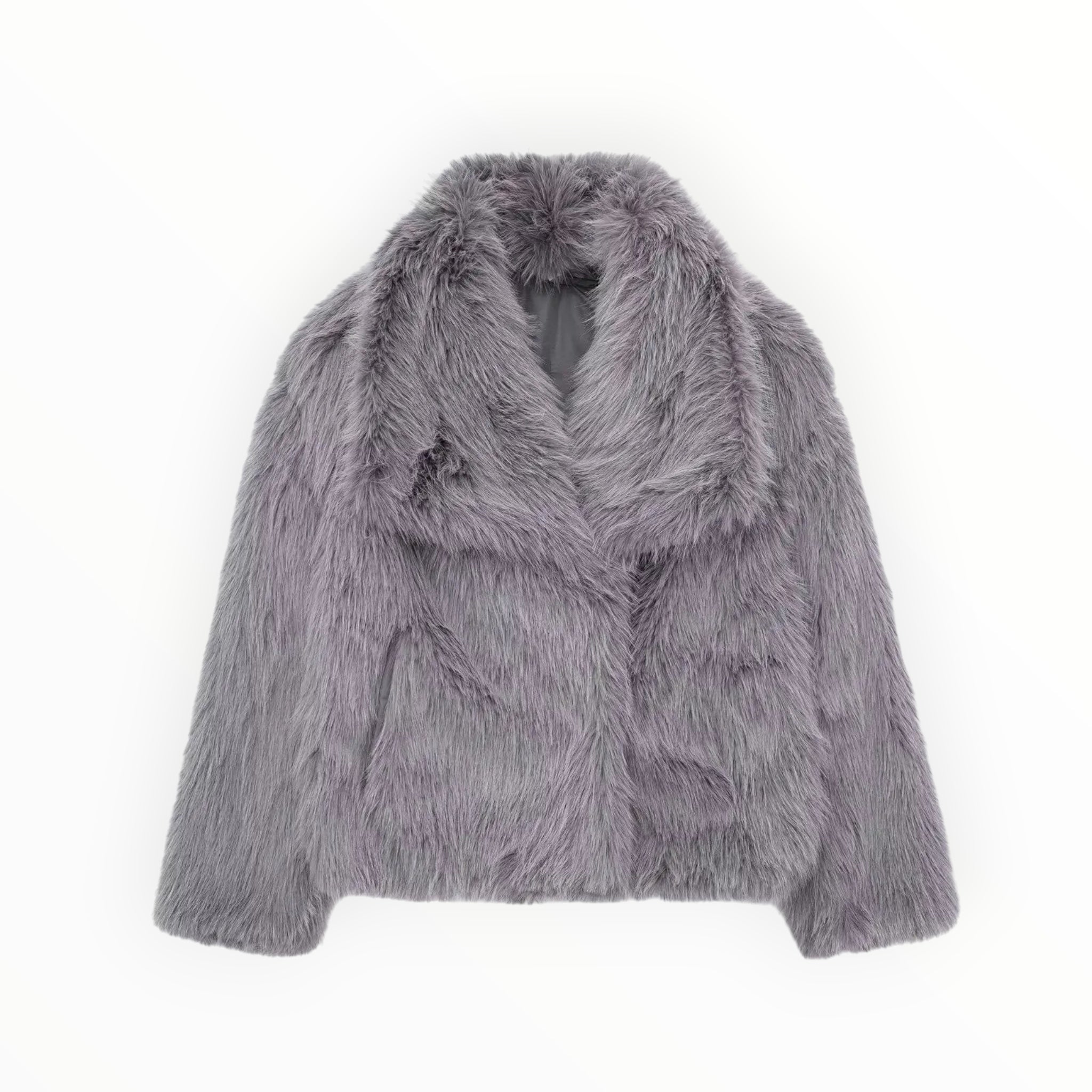 Damen Wintermantel Kurz | Geschlossene voluminöse Form für Winterzeit