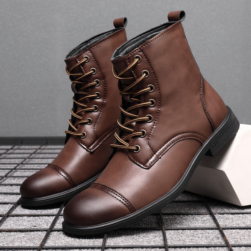 Stiefel Herren | Klassische Form mit Einheitlicher Sohle