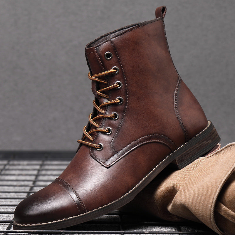 Stiefel Herren | Klassische Form mit Einheitlicher Sohle