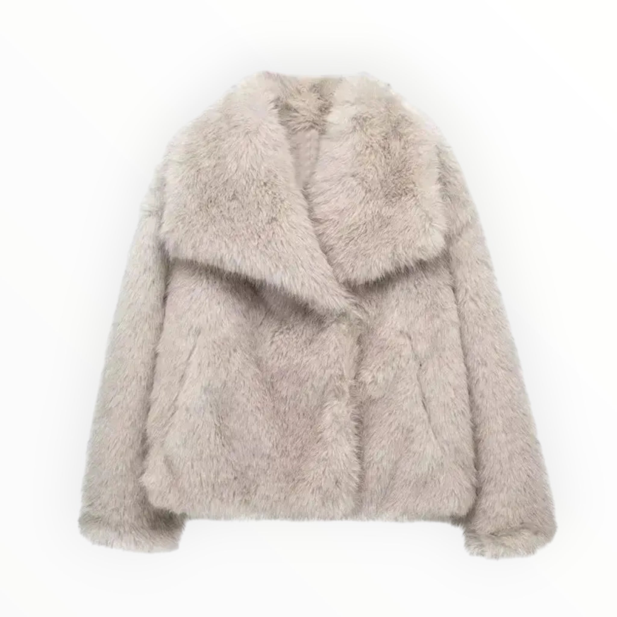 Damen Wintermantel Kurz | Geschlossene voluminöse Form für Winterzeit