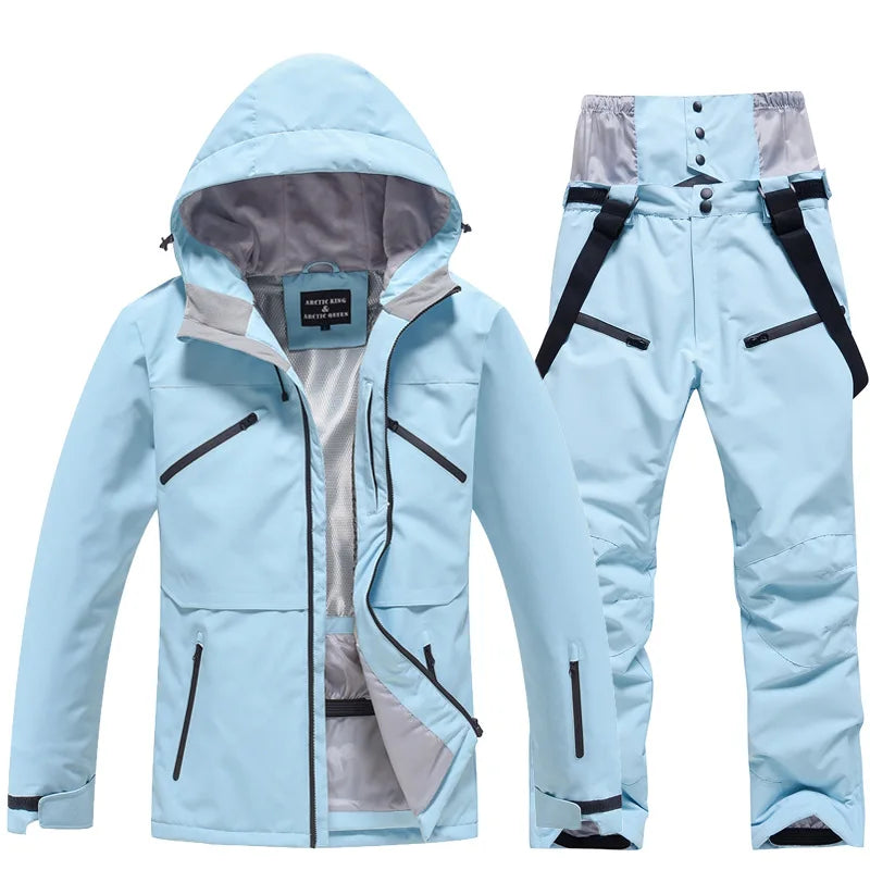 Unisex Skianzug | Zweiteiliges Set mit Jacke und Hose
